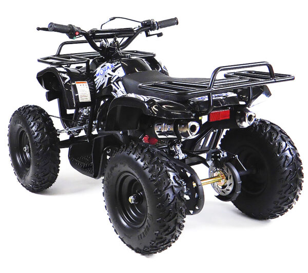 motax atv mini grizlik x-16 big wheel черный 1