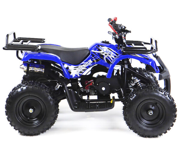 motax atv mini grizlik x-16 big wheel синий 1