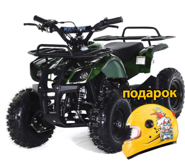 motax atv mini griglik x-16 big wheel зеленый камуфляж 5