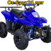 Квадроцикл ATV classic 6 110 кубов синий 1