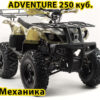 Квадроцикл MotoLand ATV 250 ADVENTURE желтый камуфляж 1
