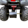 Квадроцикл Wels ATV THUNDER 200 зеленый камуфляж вид сзади
