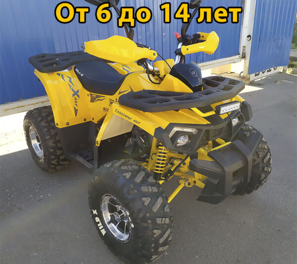 Квадроцикл MotoLand WILD x pro 125 желтый 2Квадроцикл MotoLand WILD x pro 125 желтый 2