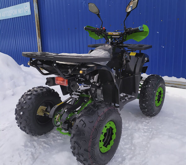 Квадроцикл Millennium ATV 125A зелено-черный цвет 4