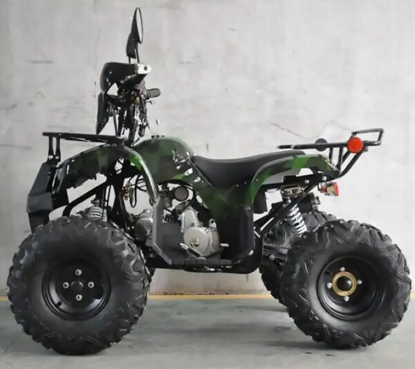 Квадроцикл Millennium ATV-125C зеленый камуфляж 5