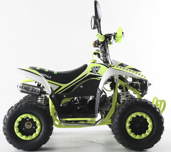 Подростковый квадроцикл Mikro 110 NEW бело-зеленый 3