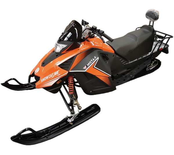 Снегоцикл Motax Snow Cat 150 черно-оранжевый