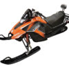 Снегоцикл Motax Snow Cat 180 EF черно-оранжевый